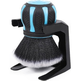 Cepillos de Detallado Ultra Suaves Ziciner, Cepillo Sintético XL para Coche Viene con Estante de Almacenamiento, Herramienta de Limpieza con Cepillo