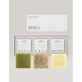 Donggubat [동구밭] 가꿈비누 3종 선물 세트 [Donggubat] Gakgum Soap 3-Type Gift Set