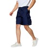 Menoio Men's Cargo Shorts Casual Elastic Waist Outdoor Relaxed Fit