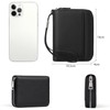 SENDEFN Mini Wallet, Women's, Genuine Leather, Compac, Large Capacity, Coin