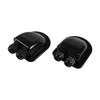 Mujiluxe Black 2 pieces roof feed-through, cable guide, cable guide,