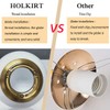HOLKIRT Modern Light Fixture,Mid Century Semi Flush Mount Ceiling Light,Kitchen