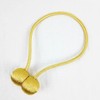 4 Pack Magnetic Curtain Tiebacks, Decorative Curtain Holdbacks for Window
