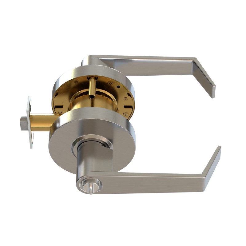 LANITI Commercial Door Handle Lever Set | Passage/Closet Lock |