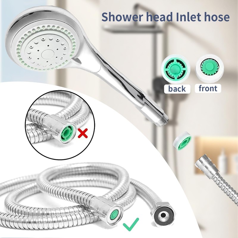 Bamyli 8 Piece Flow Restrictor Water Saver Flow Regulator Kit