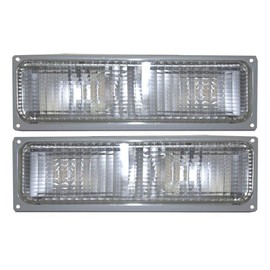 Fleetwood Discovery 1999-2002 RV Motorhome Pair (Left & Right) Replacement Front Corner Turn Signal Lights