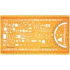Electric Stencil - Electronics Stencil - Drawing Stencil Electrical Engineering