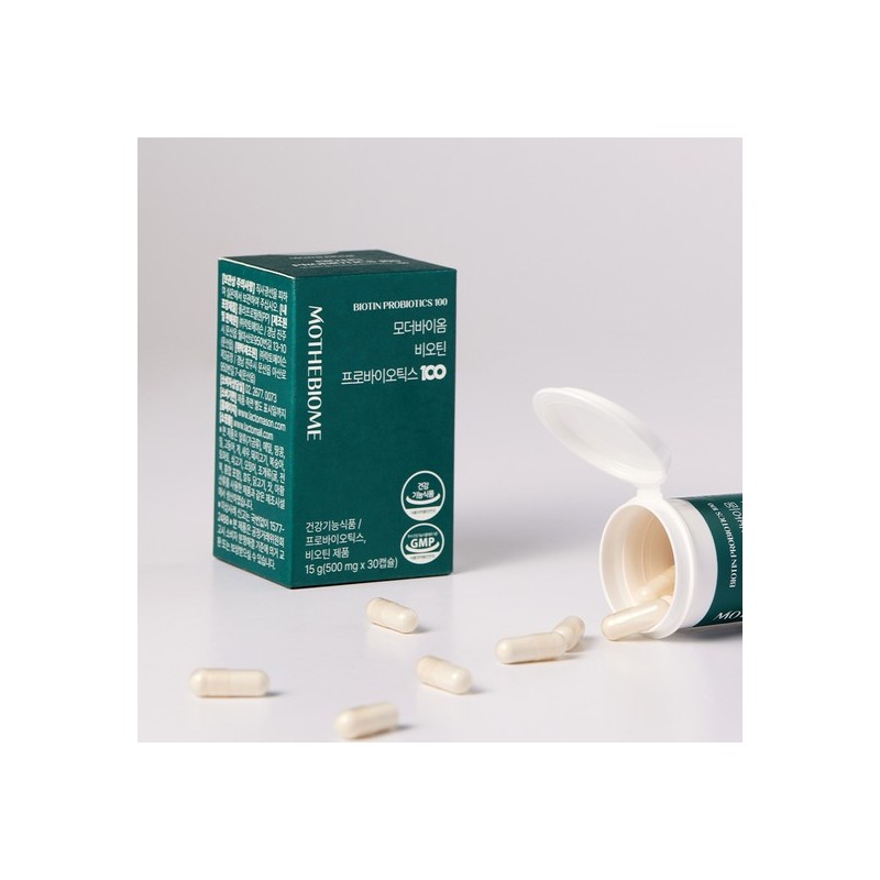 High-Concentration Biotin Probiotics 10 Billion Lactic Acid Bacteria 30 Capsules