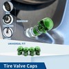 Bashineng Cars Tires Valve Stem Caps Cover Dustproof Cool Skull