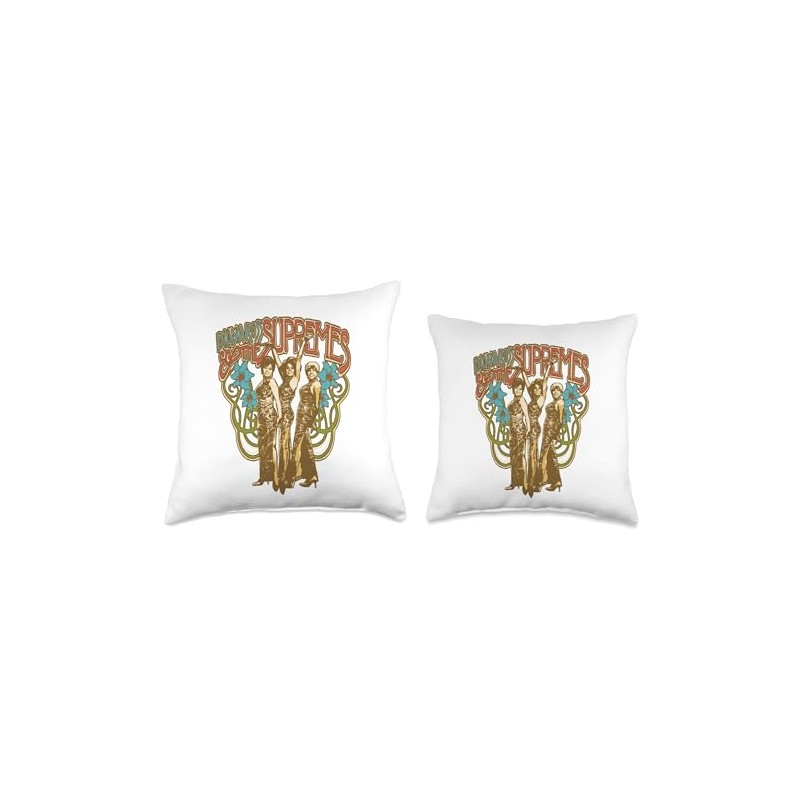 Control Industry Diana Ross-Mucha Style Throw Pillow, 16x16, Multicolor
