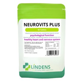 Neurovits 2-Pack x 180 Tablets Vitamin B-12 500mcg, B-1, B-6 & Folic Acid B1 B6