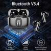Wireless Earbuds, Bluetooth 5.4 Headphones Bass Stereo, Ear Buds with
