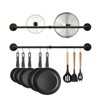 Boshangjia 24 inch Pan Rack Wall Mounted Set of 2,