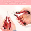 2 Pcs Hair Extensions Pliers, Non-Slip Handles Hair Extension Clamp