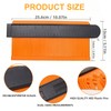 Contour Gauge Profile Gauge with Lock, Fire Door Gap Gauge