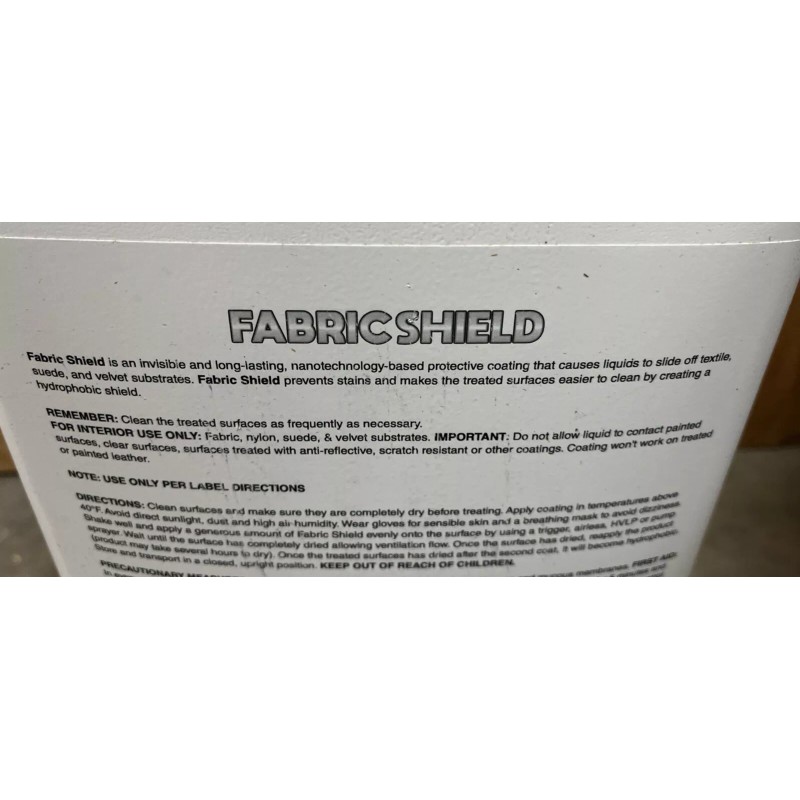 Nanotech FABRIC SHIELD Hydrophobic Coating For Fabrics, Suede Etc. 1