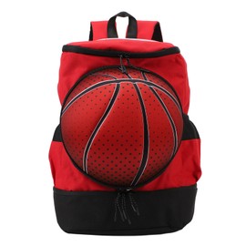 Basketball Backpack Sports Soccer Basketball Bag with Ball Shoe Compartment for Soccer Basketball Football Gym Outdoor Equipment M Size