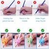 Pencil Grip & Clip Set, Including 4 Counts Pencil Grip