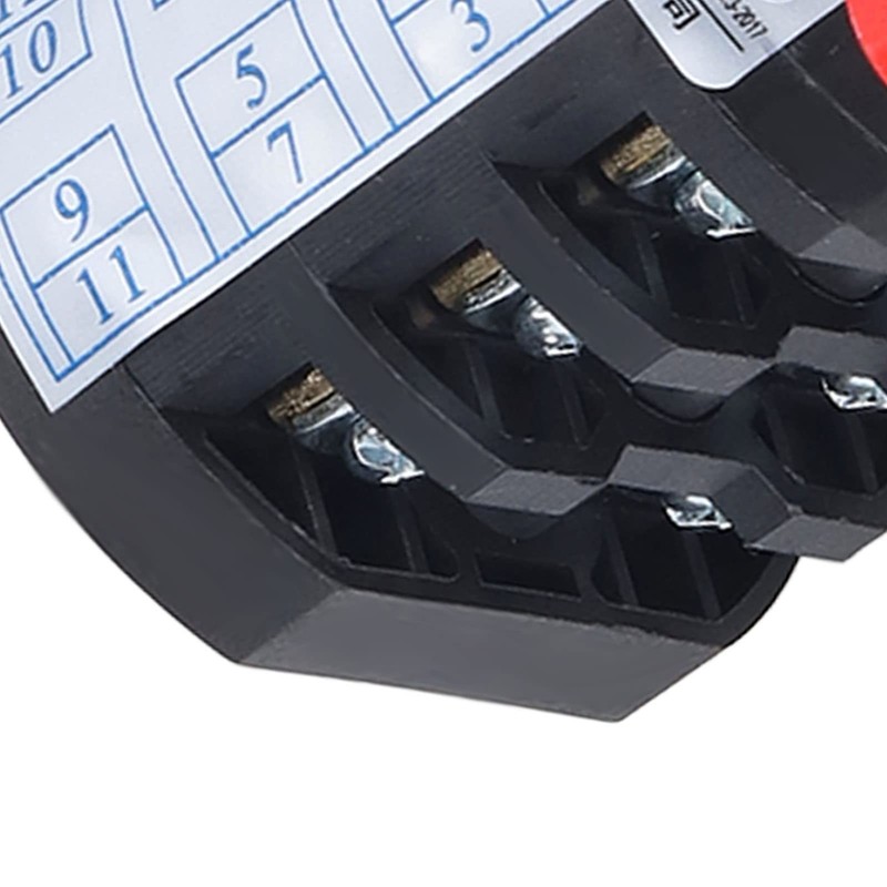 BERM Universal Changeover Switch Latching Rotary Knob 3 Pole 3