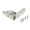 2 Pcs 90°Folding Shelf Hinges,Steel Hinges for Wood Soft Close