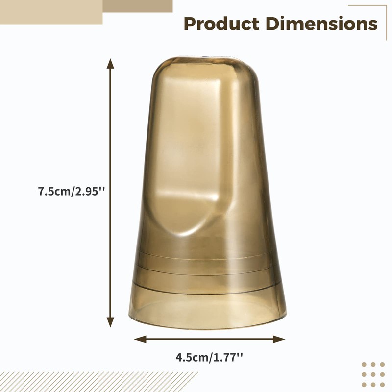 24 Pieces Pour Spout Cover, Homaisson Universal Dust Caps for