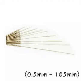 황두장침 10개입 굵기0.5mm 길이105mm 황두침 사혈침 Hwangu Pointed Needle 10pcs 0.5mm thick 105mm LENGTH Acupuncture Needle