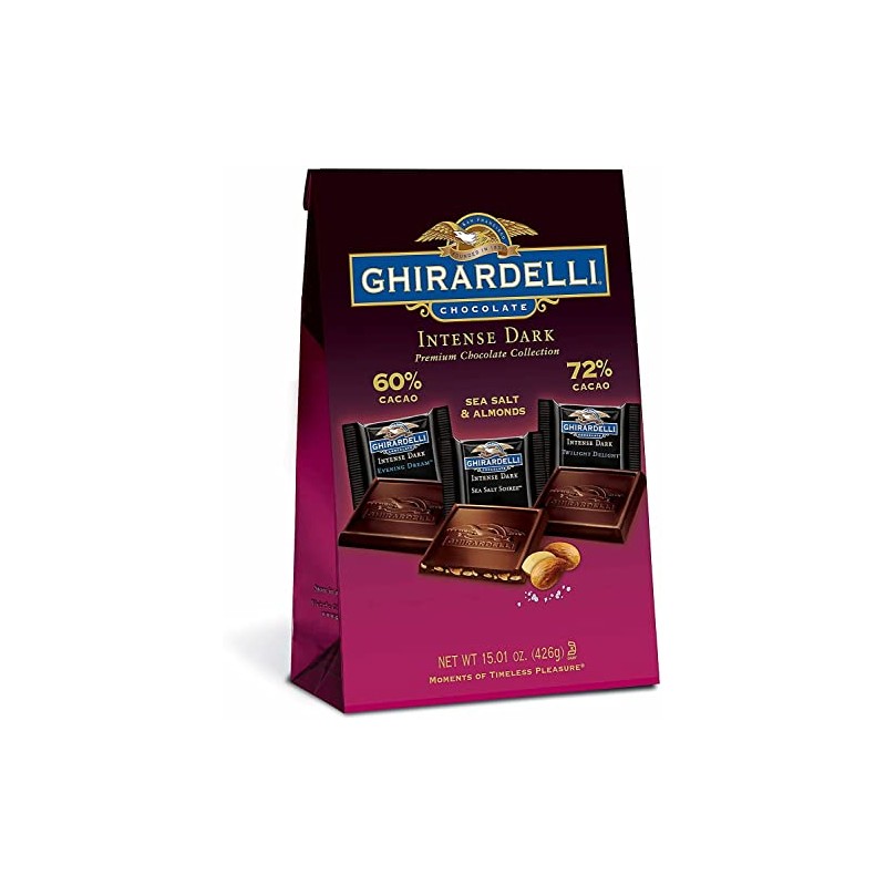 Ghirardelli Chocolate Intense Dark Chocolate Variety Bag 15 oz -