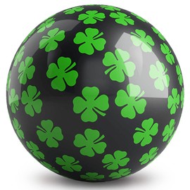 On The Ball Bowling KR Strikeforce All The Luck Shamrock 15lb Bowling Ball Made of Polyester (15)