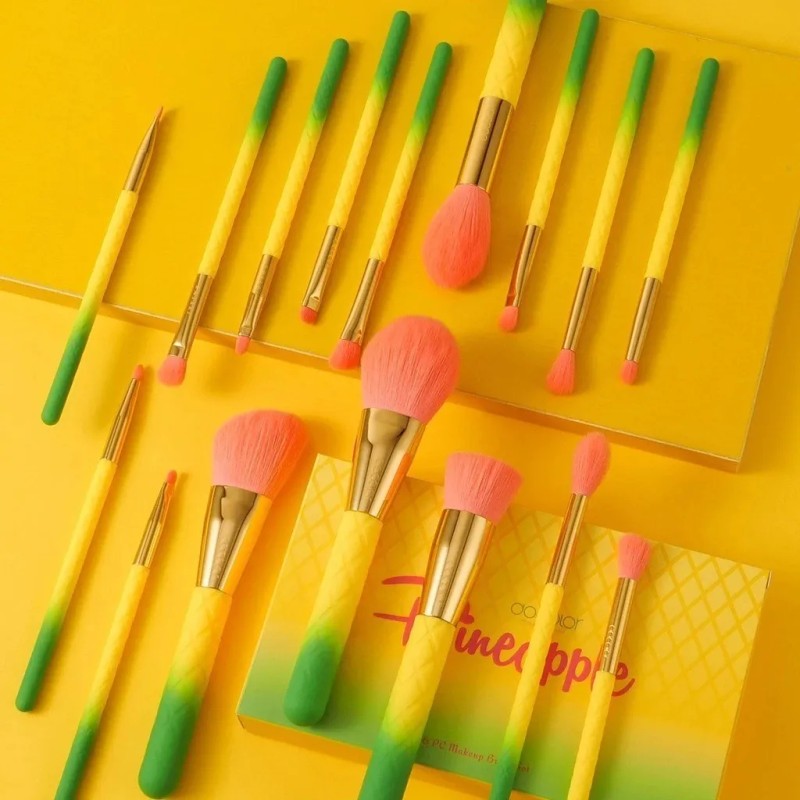 Docolor Set De Brochas De Maquillaje Pineapple 100% Original