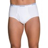 Fruit of the Loom Men's Basic White Brief Multipack (Large,