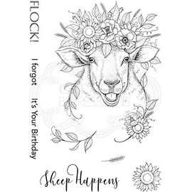 Pink Ink Designs Baa-Bara - Clear Stamp Set