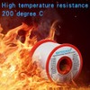 BNTECHGO 24 Gauge Silicone Wire Spool 50 ft White Flexible
