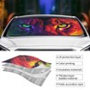 Galaxy Cool Tiger Eyes Windshield Sun Shade, Front Window Sunshade