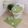 Senko Rabbit Paper Holder Cover Green Lucky Embroidered with Paper