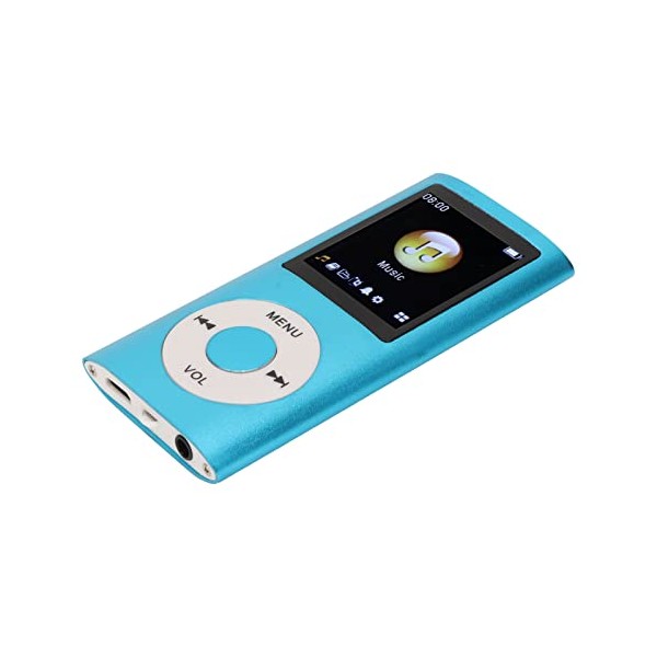 Mp3&Mp4,Mp4 Player Stylish Multifunctional Lossless Sound Slim 1.8 Inch LCD