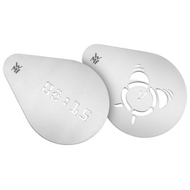 WMF Barista Wake Up 0686386040 Cappuccino Stencil Set of 2