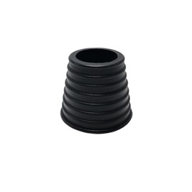 QUUPY Black Umbrella Cone Wedge Patio Table Hole Ring Plug Parasol Hole Ring Plug Base Stand for Outdoors Garden Shop Deck Yard