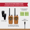 Cobra Trailblazer 250 GMRS Handheld Radios, 2-Pack – IPX2 Splash