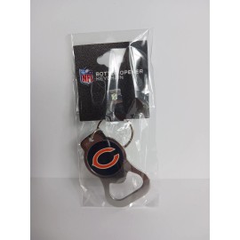 Aminco International Chicago Bears Bottle Opener Keychain Keyring New