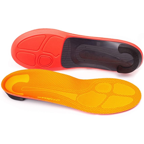 Superfeet Run Pain Relief Insoles, Customizable Heel Stability Professional-Grade Orthotic Insert for Maximum Support