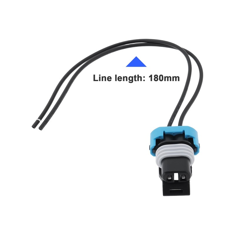 eMagTech Car Rear Number Plate Light Harness 2pin Compatible with