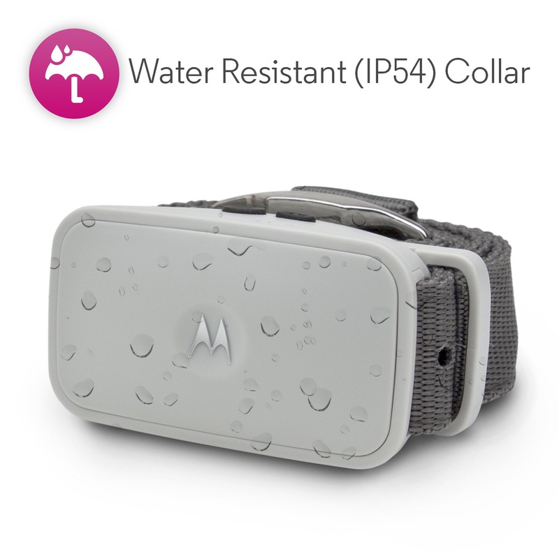 Motorola BARK200U Ultrasonic Dog Collar with 3 Levels and Vibration