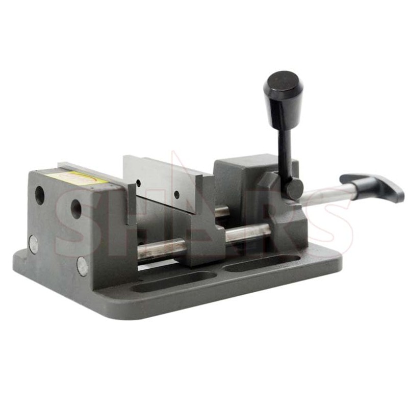 Shars 3" Quick-Grip Drill Press Vise Hardened and Ground Bars