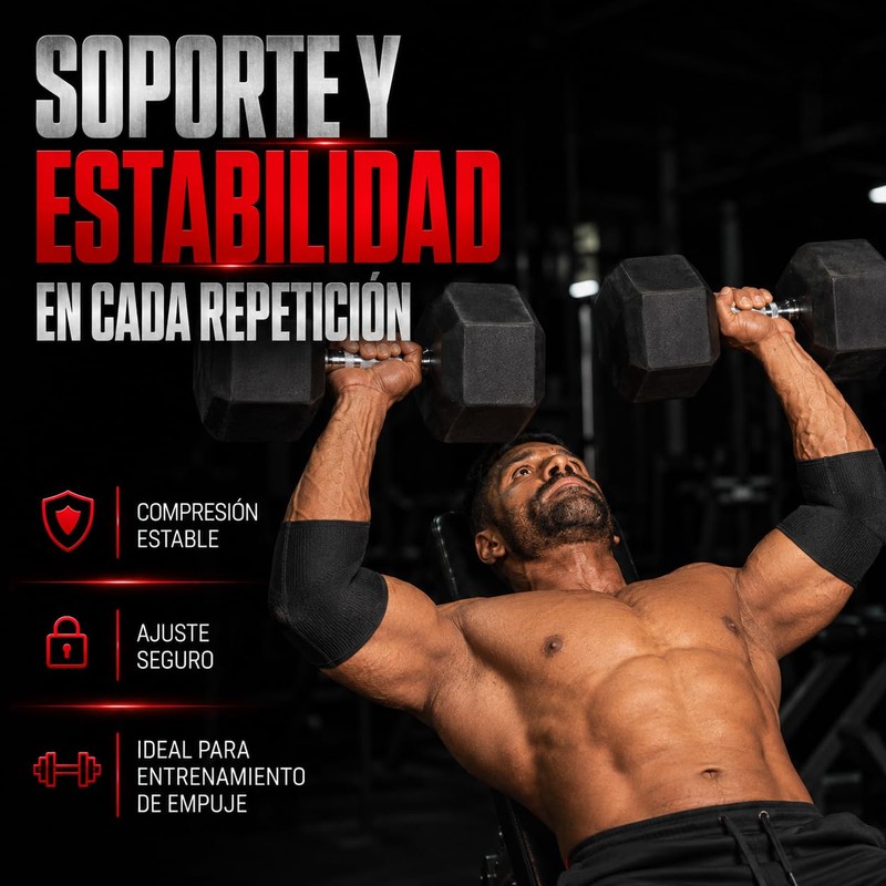 GN Fitness Coderas para gym - Coderas de compresion -