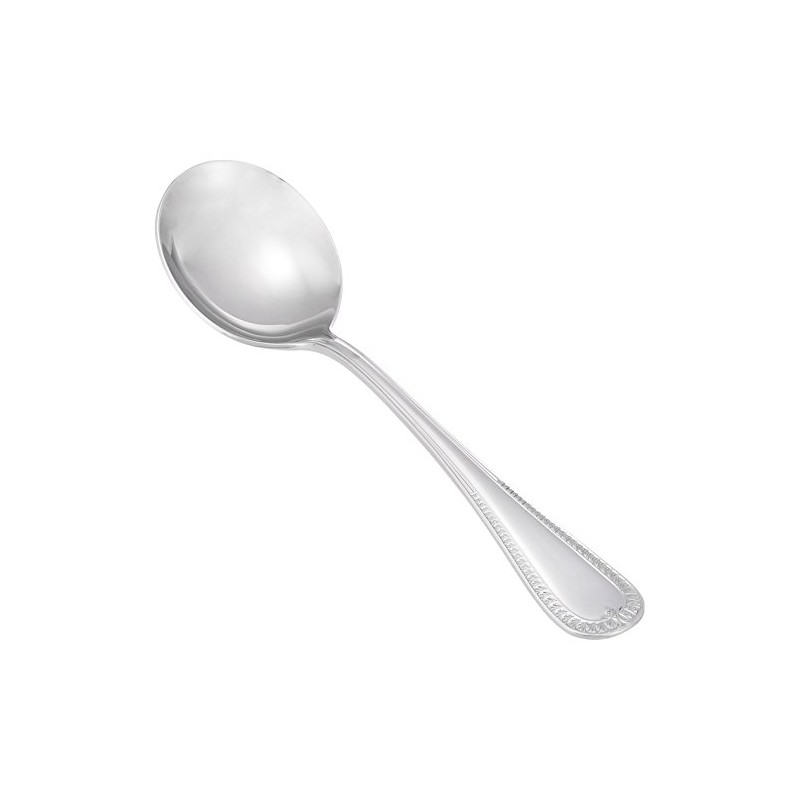 Endoshoji Sentir OSV01004 Professional Dessert Soup Spoon, 18-12 Stainless Steel,