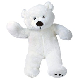BYO-BFF Stuffed Animals Plush Toy - Tundra The Polar Bear 16 inches, White