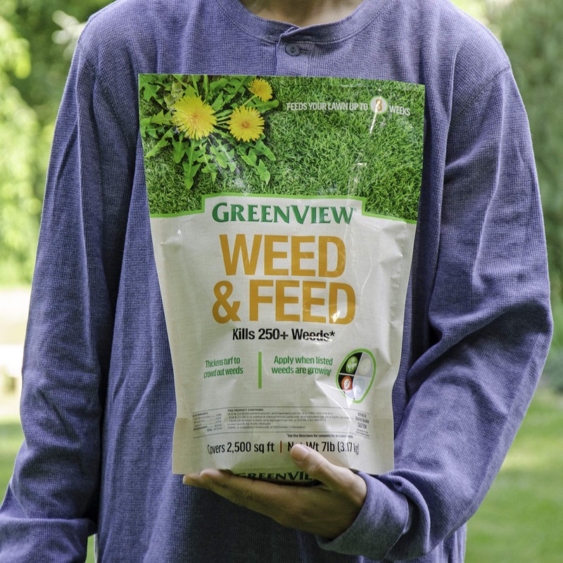 GreenView Weed & Feed - 7 lb. - Covers 2,500