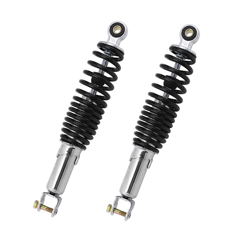 Minho Motorcycle Dual Rear Shock Absorbers with Adjustable Spring Preload