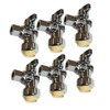 HQMPC Push Fit Angle Stop Valve 1/2" Push-fit x 3/8"