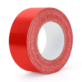 Red Duct Tape Heavy Duty Waterproof, 40 Yards X 2 Inch, 9 Mils Thickness Strong Adhesive Sticky, No Residue, Easy Tear by Hand for Home Repairs Indoor Outdoor Crafts Packing HVAC and Construction